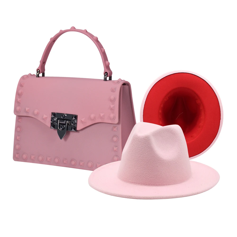 
MD-2021 esigner and ladies handbags hat and purse sets bags women handbags ladies hand bags jelly purses and handbags for women 