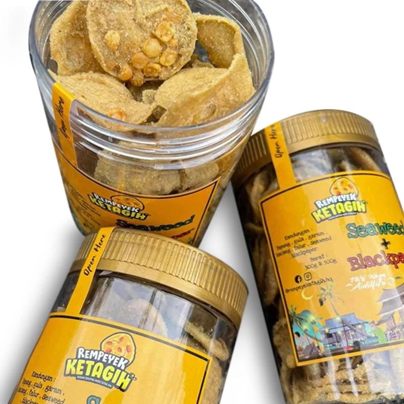 Заводская цена, высокое качество, Nutrin Trans Fat Free, хрустящее Золотое соленое яйцо, вкус морских водорослей, 500 г, сделано в малайзии