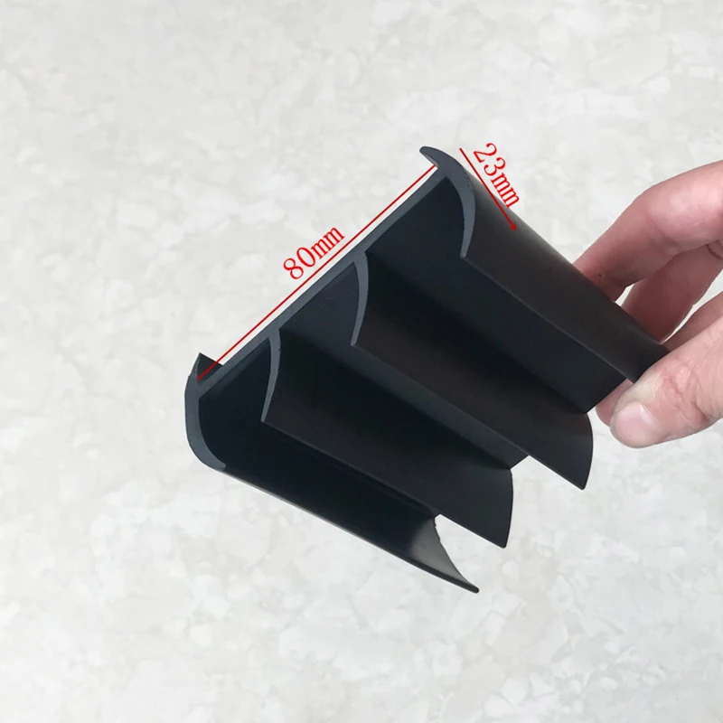 Type H/U/F Shape Refrigerated Truck Container Door Edge Protection Rubber Profile Pvc Sealing Strip