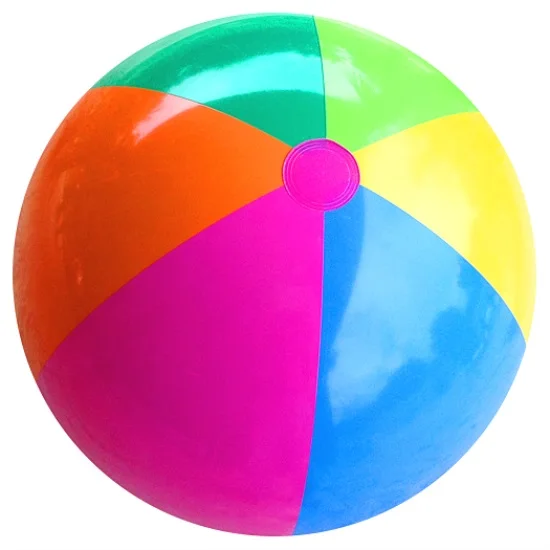 Inflatable beach ball for promotion