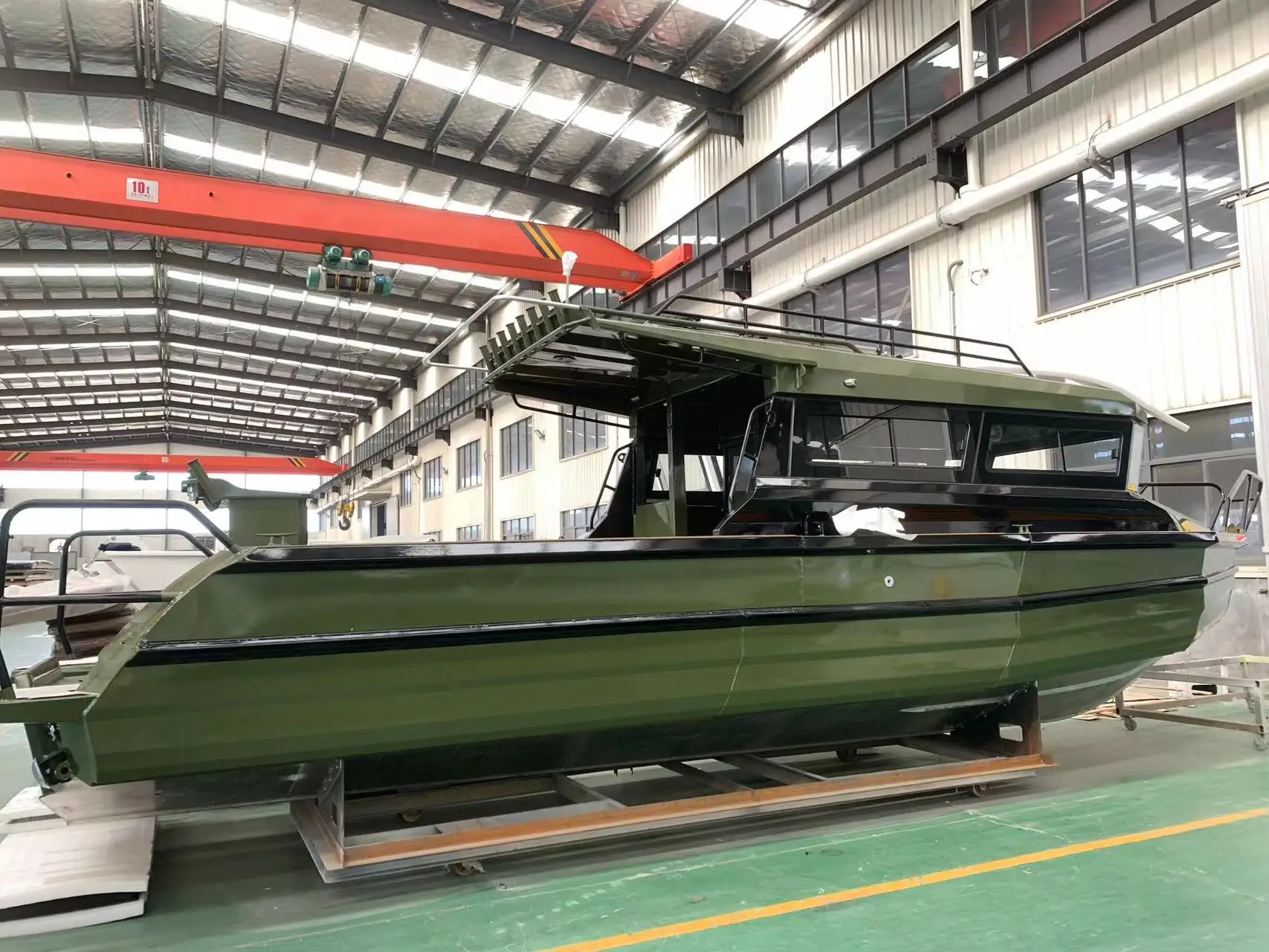 9m Easycraft Multi-configuration large space closed bin Sea Monster can be affordable aluminum alloy fishing boat
