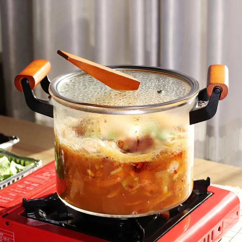  Устойчивая к огню антипригарная кухонная стеклянная посуда для приготовления пищи л Л