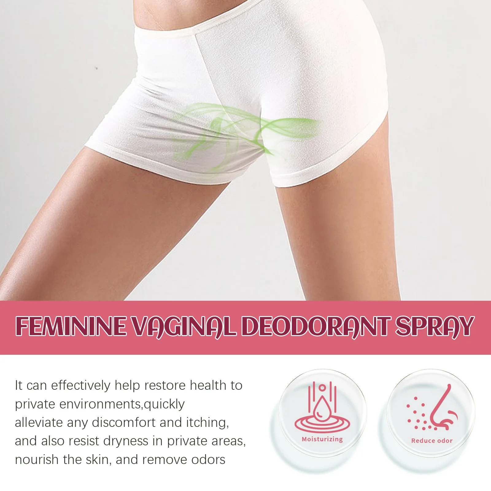 North Moon Custom Logo Feminine Vaginal Secret Deodorant Femme for Women Spray