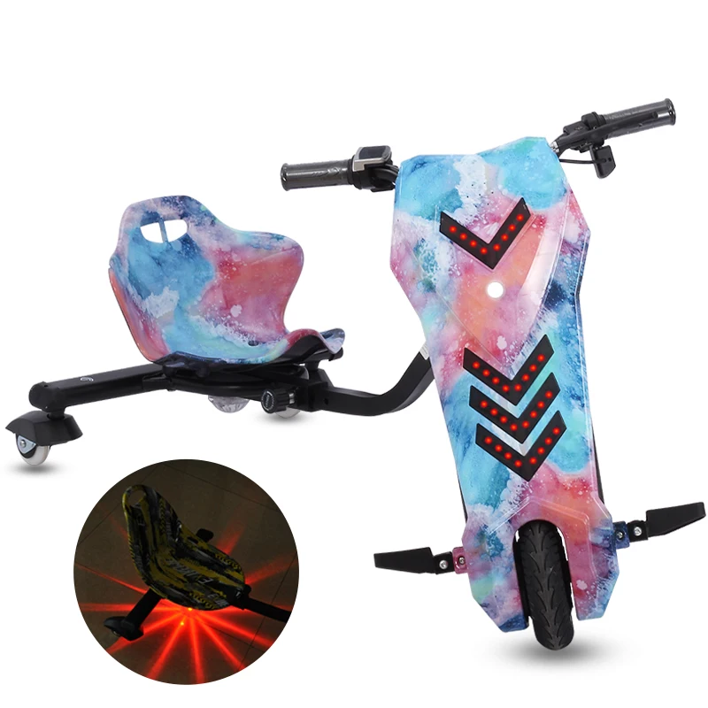 Factory Wholesale Electric Drifting 3 Wheels Scooter Drift Trike Scooter Kids Kick Scooter