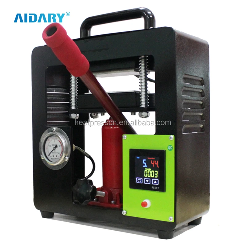 AIDARY Dual Heating Press Machine CE Provided Flatbed Printer Digital Controller New Arrival High Pressure 10ton 28 Manual 12*12