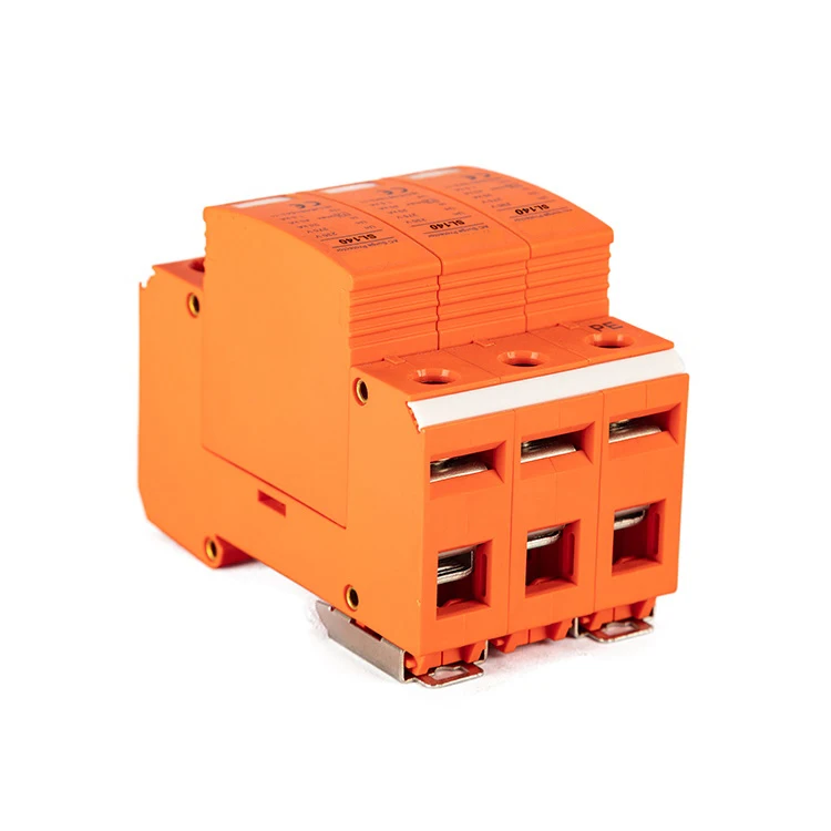 3 Pole 20kA/40kA 1500V Type 2 DC Surge Protective Device surge protectors 3 phase with c/w Remote Signaling