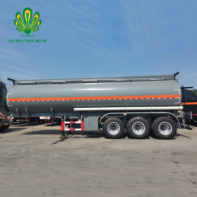 3 Axle Oil Fuel Tanker Diesel chemical liquid tanker semi trailer