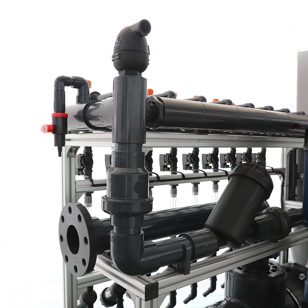 PVC channel hydroponic fertilization equipment greenhouse automatic precise fertilizer dispensing machine