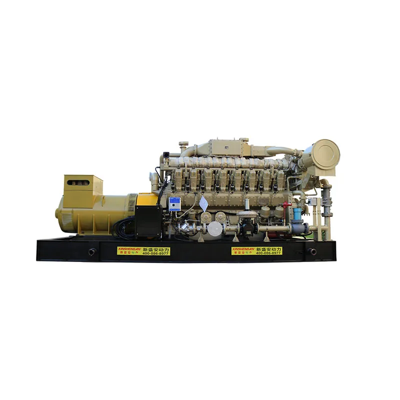 Высокое качество Чистая энергия 1250kva 16 цилиндров генераторная установка работает на метане