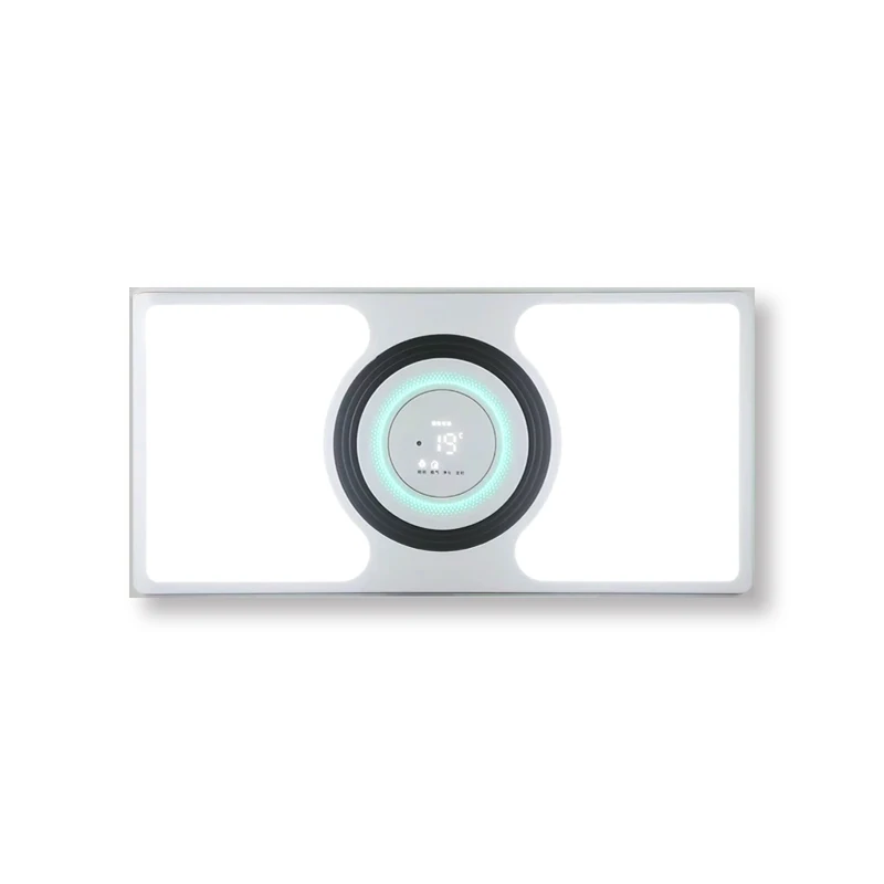 Новый продукт запуск туалета светодиодное освещение Интеллектуальное обнаружение дыма и запаха автоматическая вентиляция интегрированный очиститель воздуха