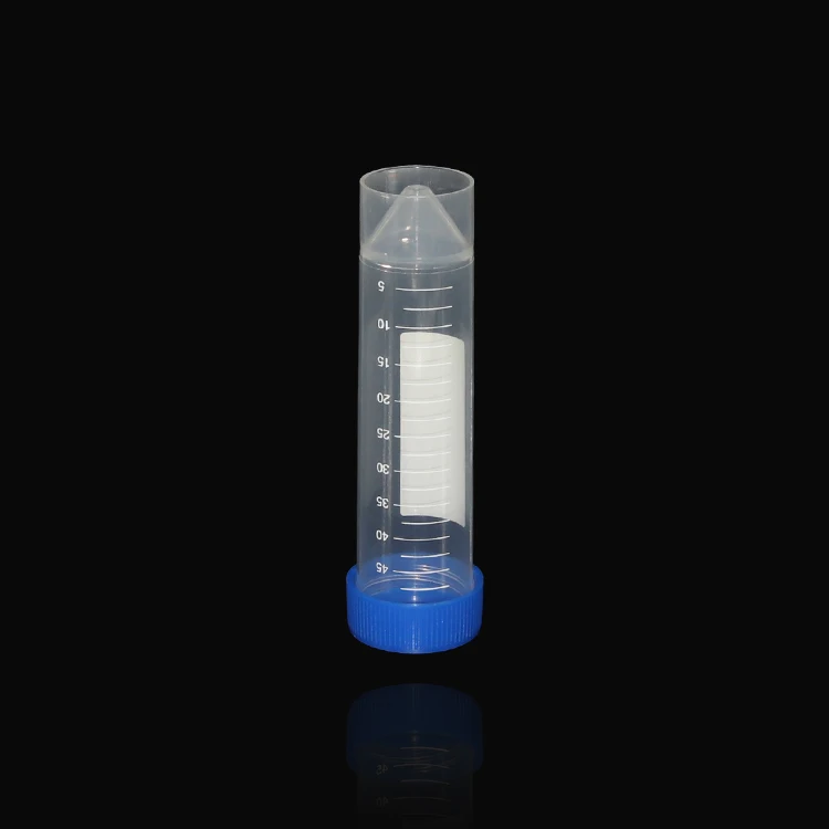 50ml Medical Disposable Cntrifuge Tube Conical Bottom Individual Pack