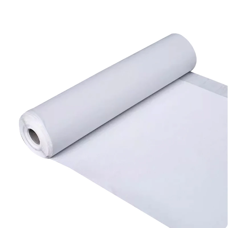 Non-asphalt based self-adhesive waterproof film Roof construction project HDPE pre-laid anti-stick waterproof coil