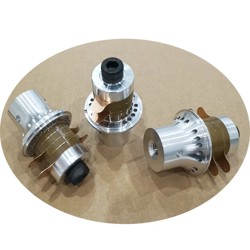 ultrasonic piezoelectric transducer manufacturers / 40 khz  earloop weld parts ultrasonic transducer for welding