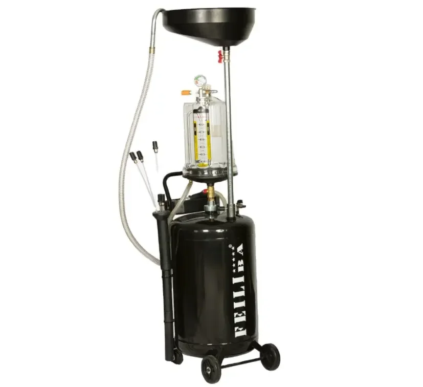 SF6197 70L машина для слива отработанного масла переносная Регулируемая трубка вакуумный сливной бак Сбора Масла