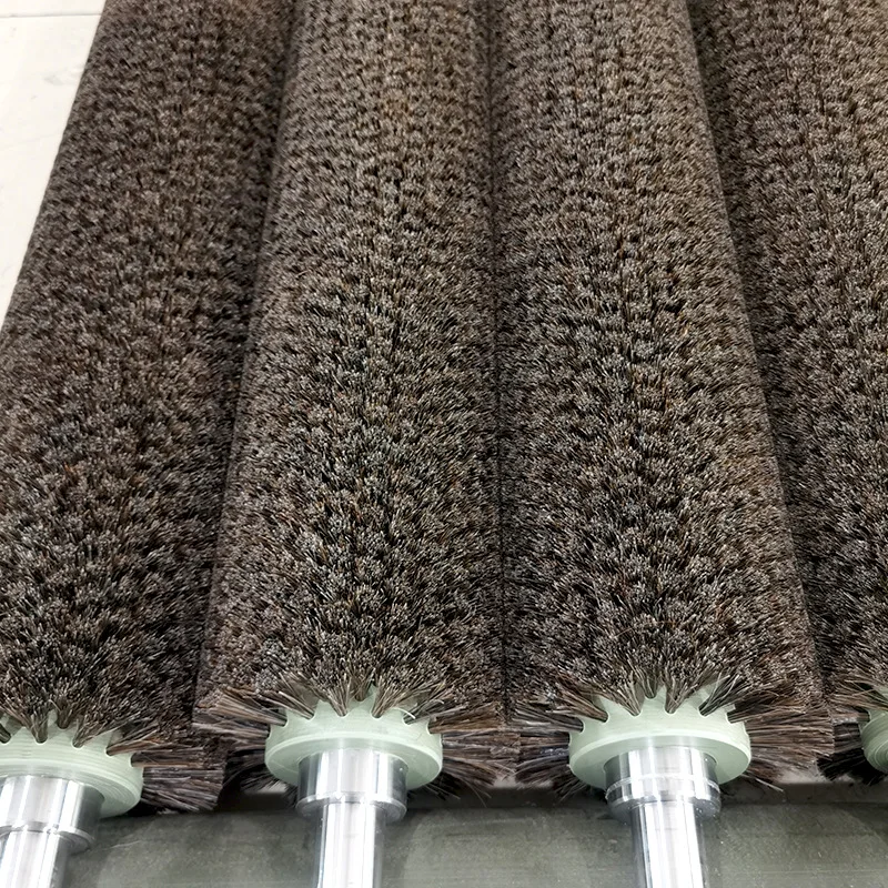 Customized Industrial Wire Brush Roller for Metal Industry