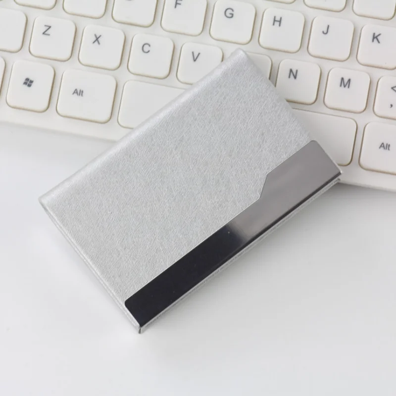 Factory direct Selling Metal Blocking RFID Credit Card Holder Name Card Case With Multi-colors