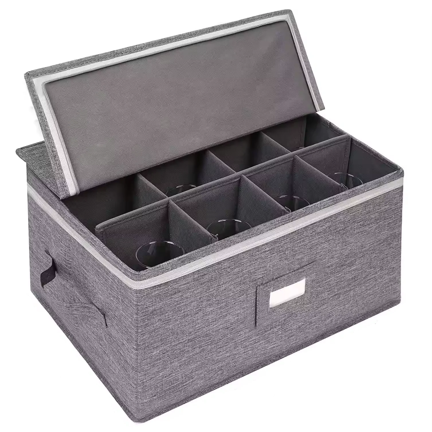 Foldable Goblet Storage Box Glassware Or Crystal Wine Glass Storage Box