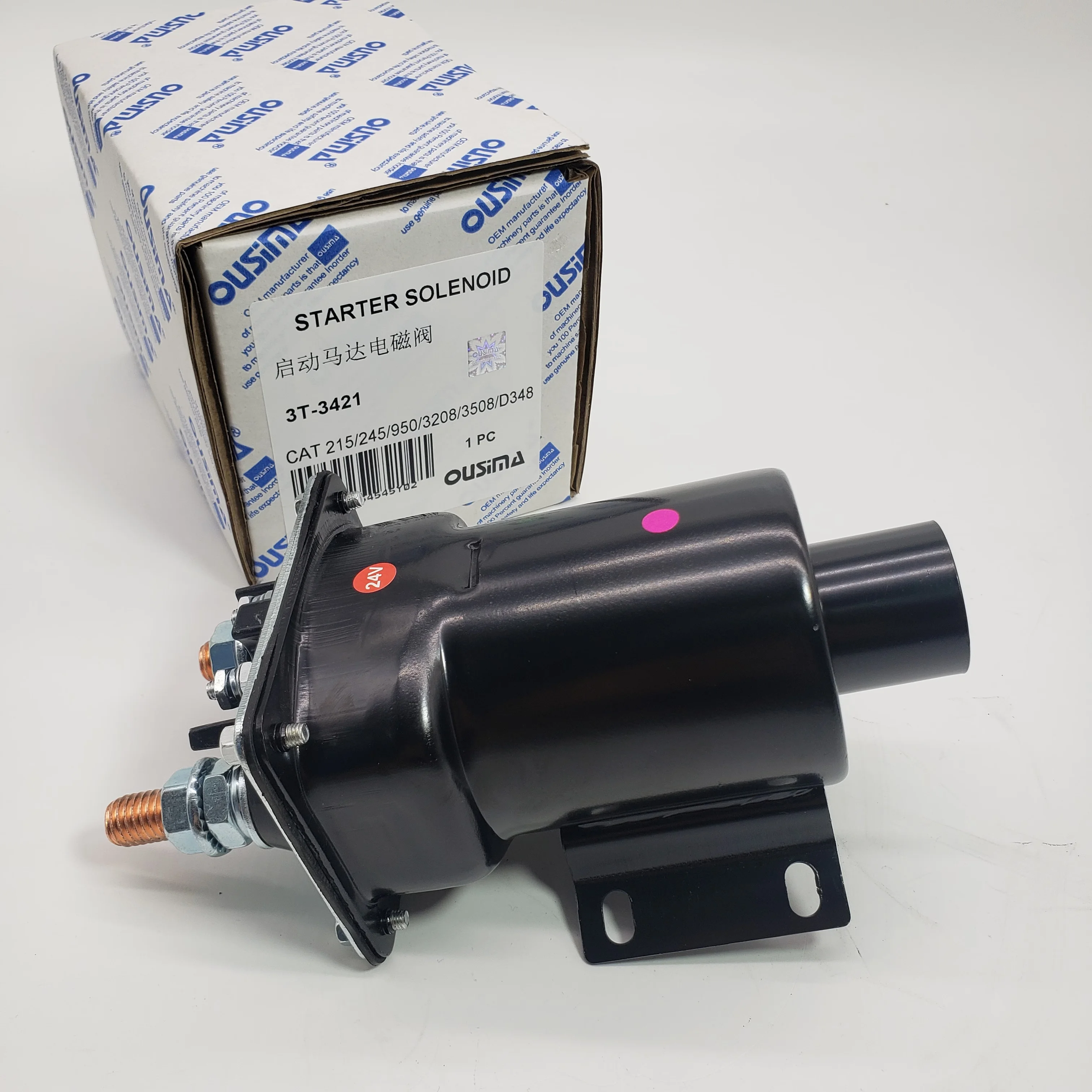 CAT 120G 215B 235B 3406 752G 594H 621B Starter Solenoid For 3T-3421 3T3421
