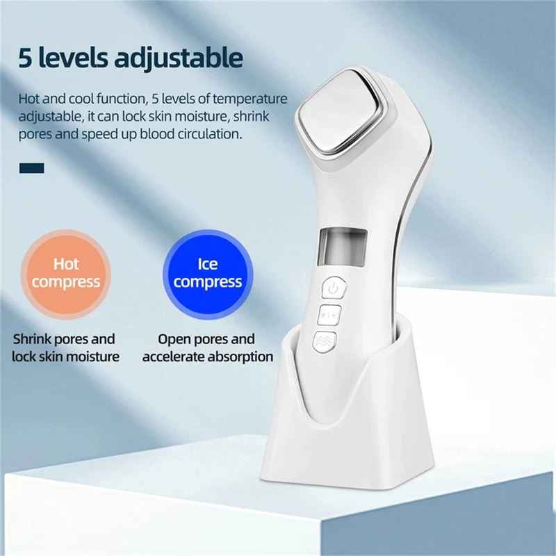 Factory Price Ems Ice Facial Massager Face Roller Facial Massage Machine Skin Lifting Massager Facial