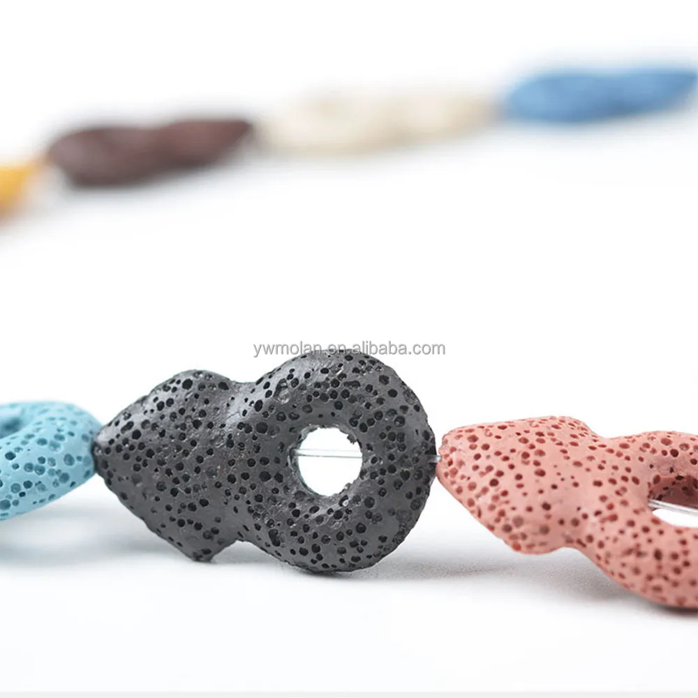 Male Symbol 25x17mm 32x21mm Natural Volcano Lava Stone Loose Crafts Beads lot for Jewelry Making DIY Earring Findings