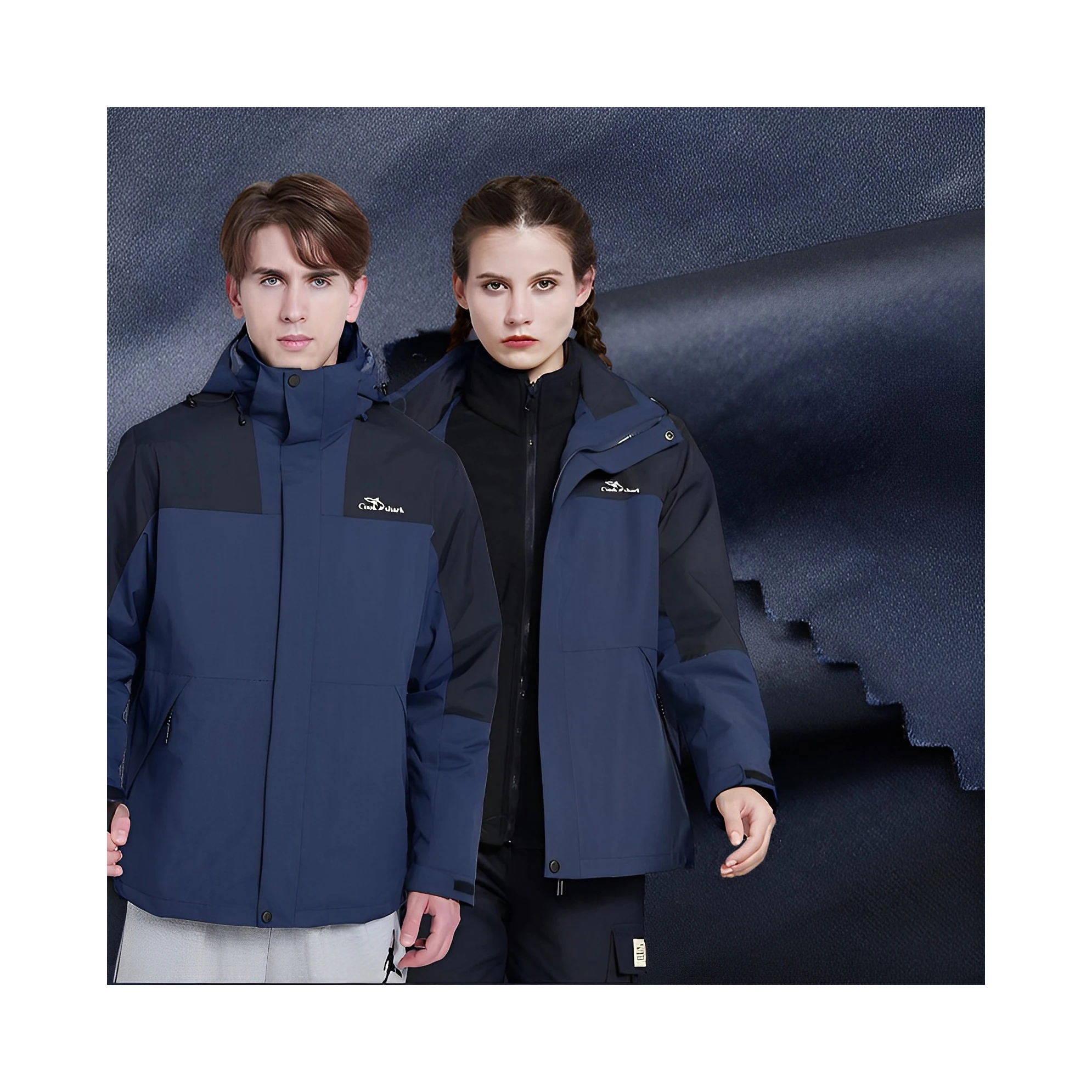 Wholesale Down Proof Waterproof Ripstop Cire Trilobal yarn down jacket fabric 100% nylon taffeta fabric for Clothing