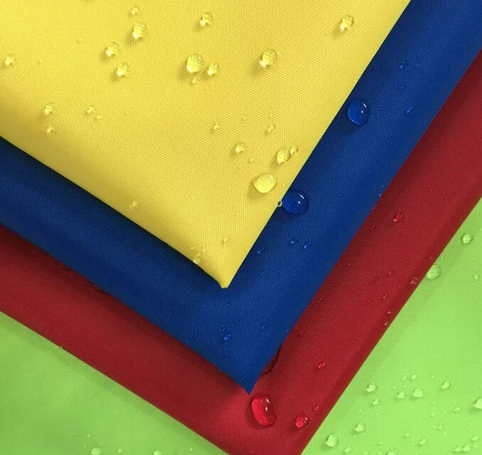 Best quality PU coated 210D nylon taffeta waterproof ripstop fabric