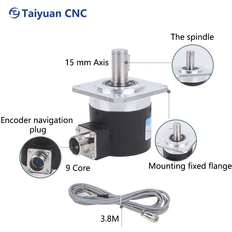 Popular Factory Direct Supply Chinese Absolute Push Pull Rotary Encoder For Embroidery Machine for cnc control