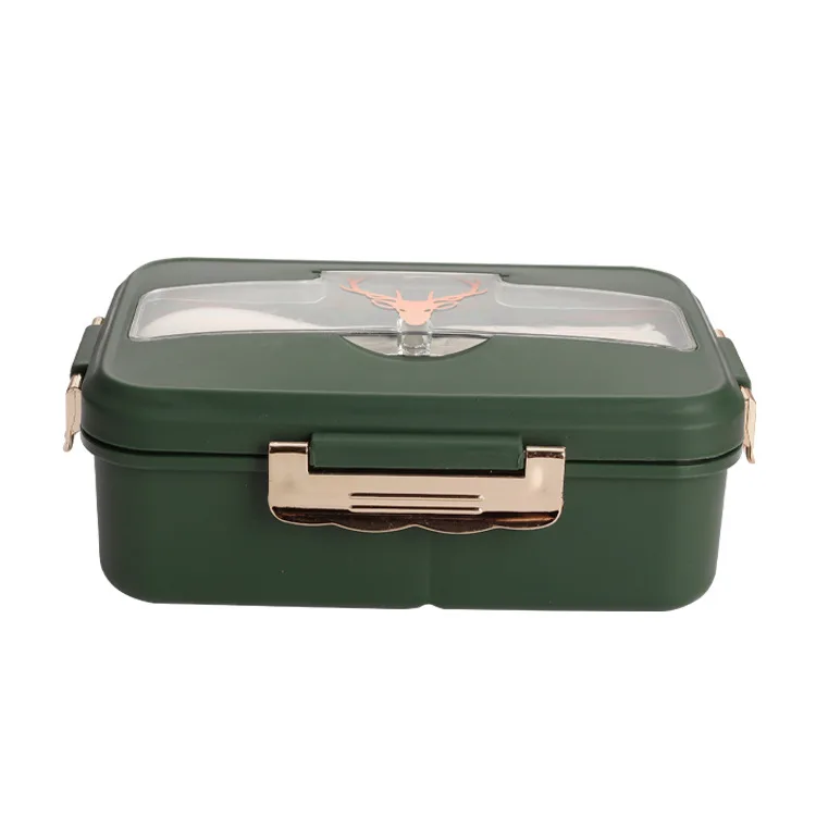 Wheat straw lunch box household fresh-keeping box microwave resistant insulated bento box