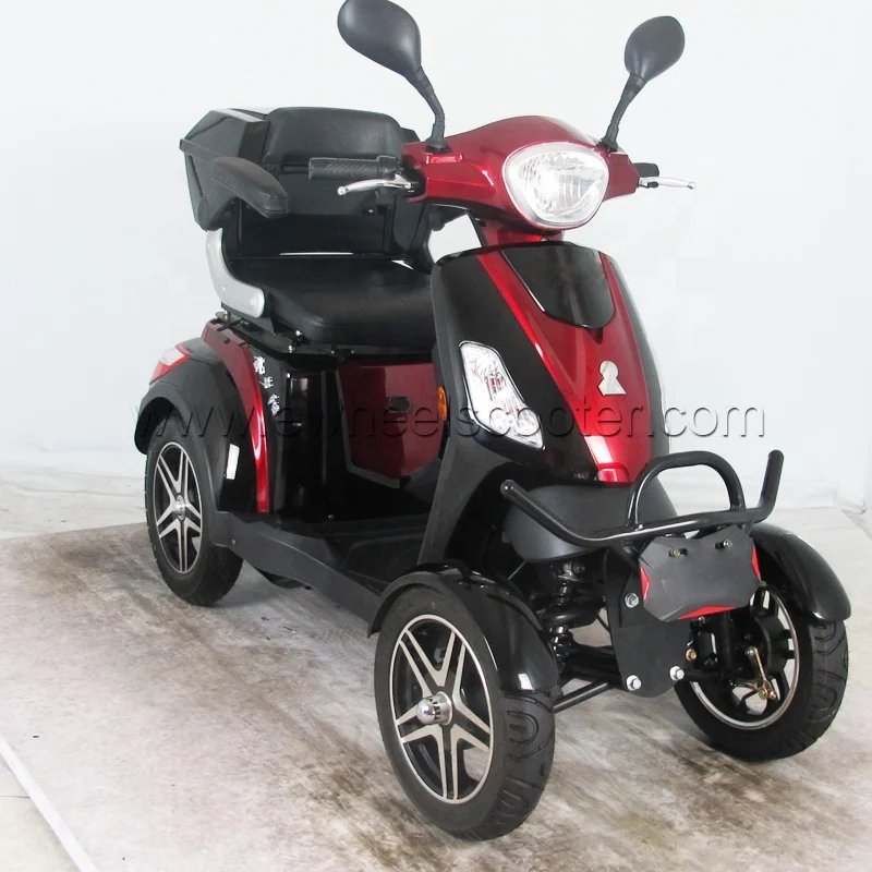 
Cheap four-wheel electric scooter 60V with front shock absorbers for adult disabled 