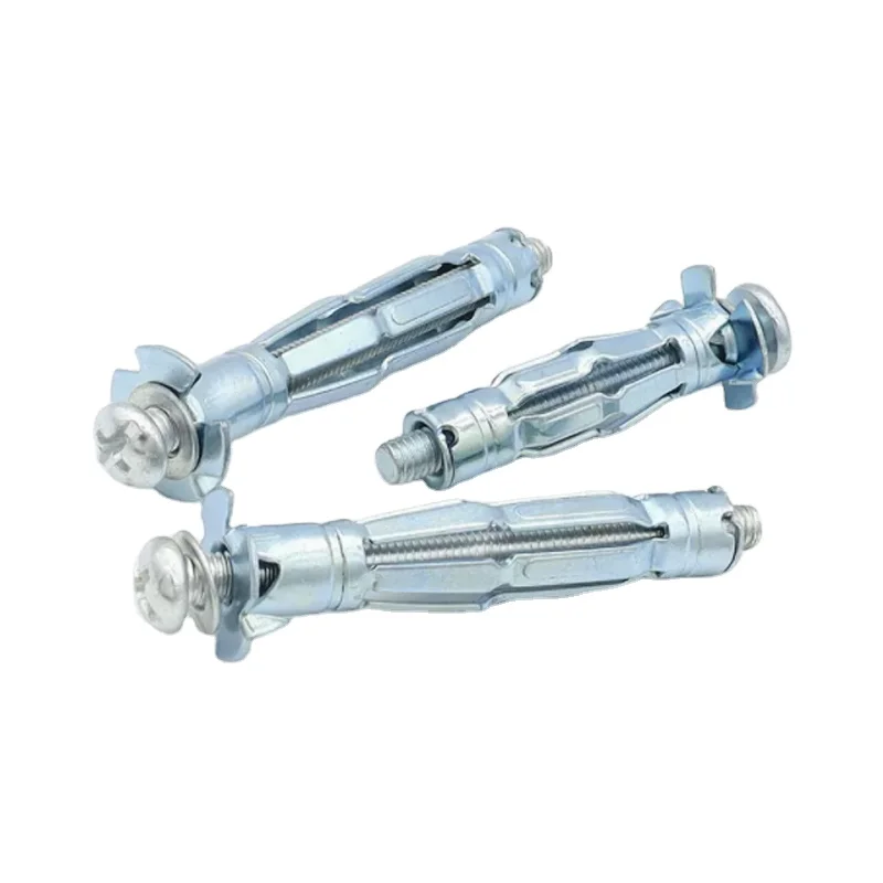 Nickel Zinc Plated Chromate Coated Carbon Steel Class 4.8 8.8 10.9 12.9 Sleeve Wall Anchor