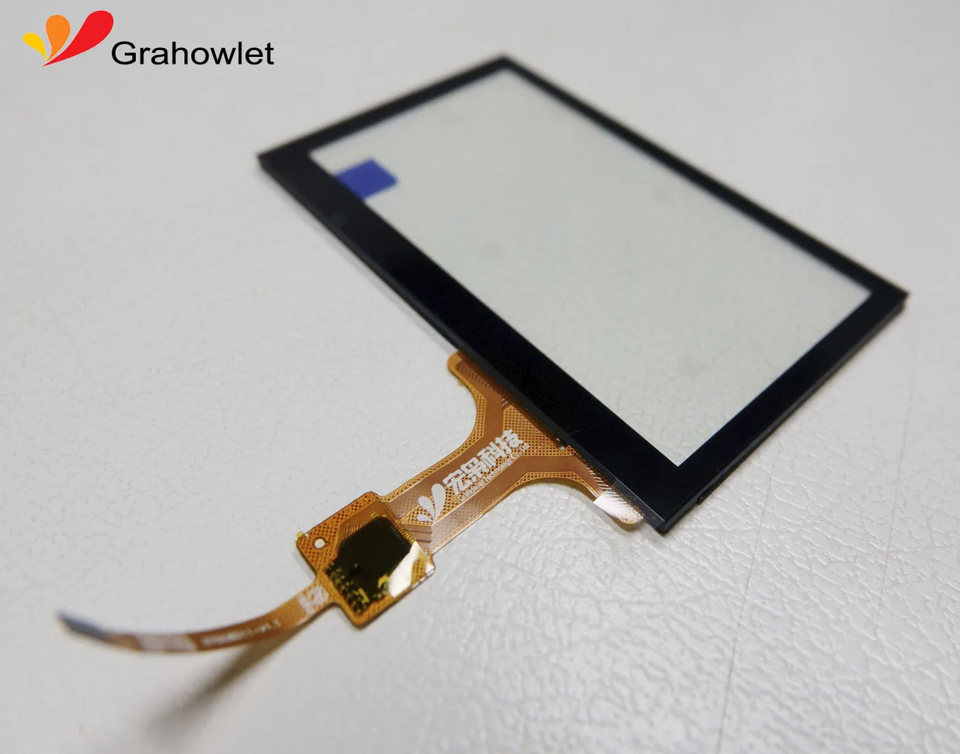 waterproof PCAP 4.3 inch touch screen panel