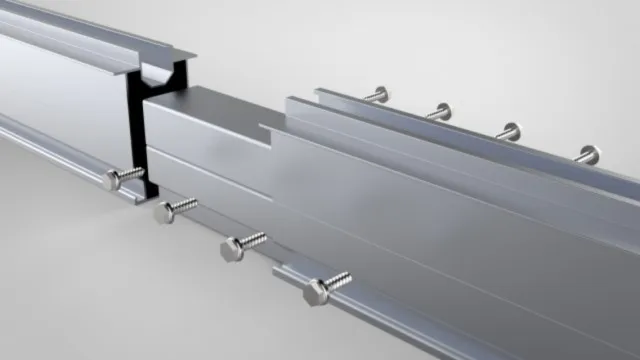 Al 6005-T5 Solar panel bracket accessories Rail Connector roof mounting system