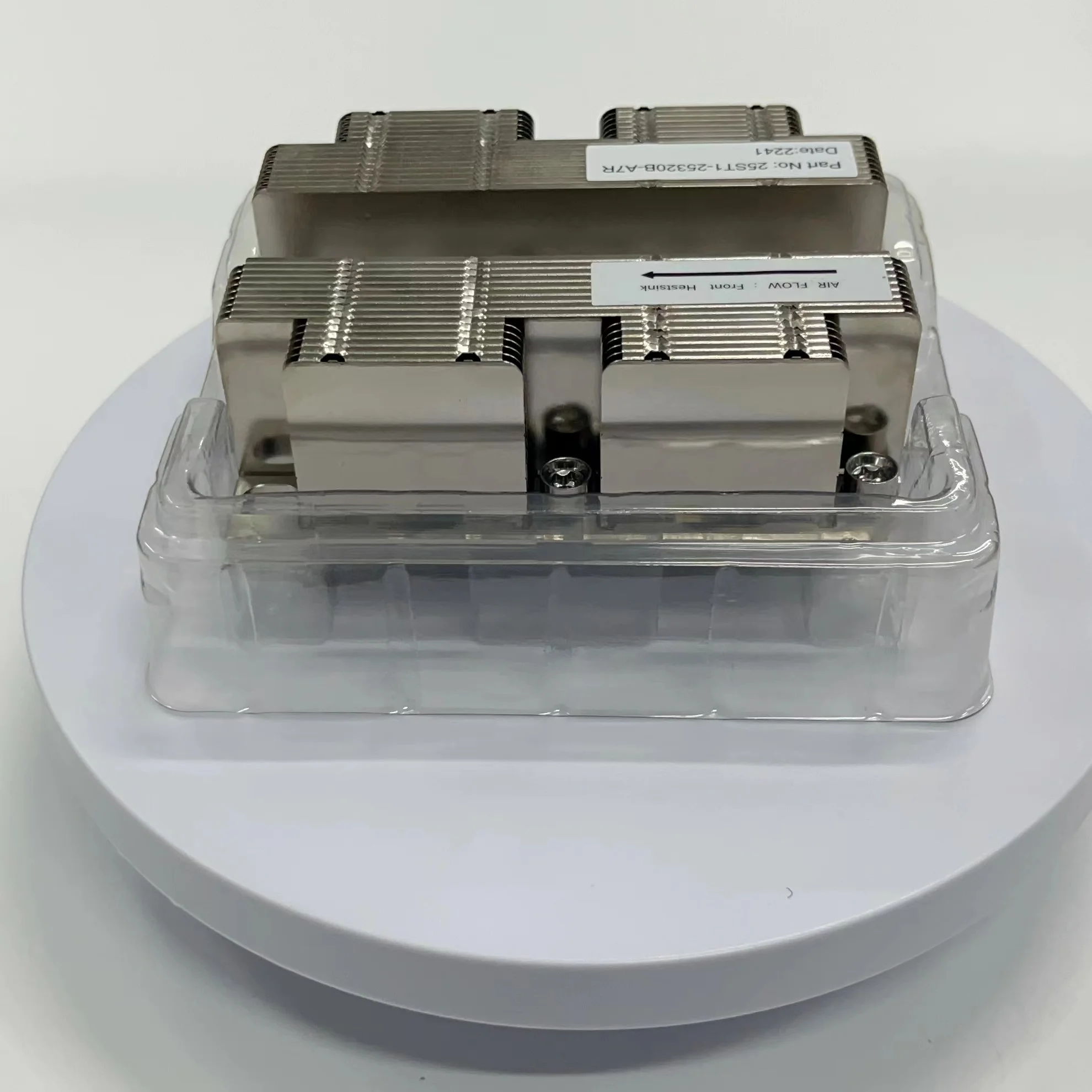 Custom LGA server aluminum fin heat sinks PC computer CPU cooler welding heat dissipation quare server fins heat sinks
