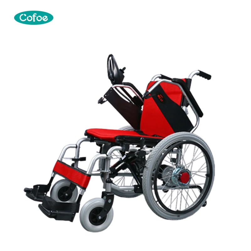 Electric Wheelchair Handicapped Foldable 500W motor electric wheelchair at good price