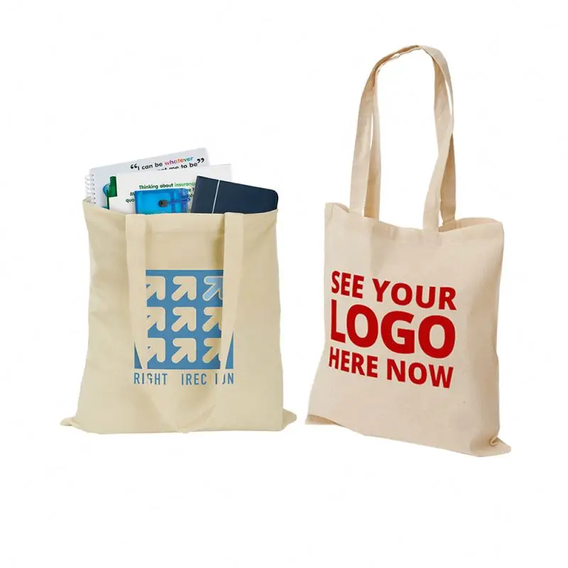 Недорогая Экологически чистая Холщовая Сумка на заказ от производителя, хлопчатобумажная Холщовая Сумка-тоут с принтом на заказ