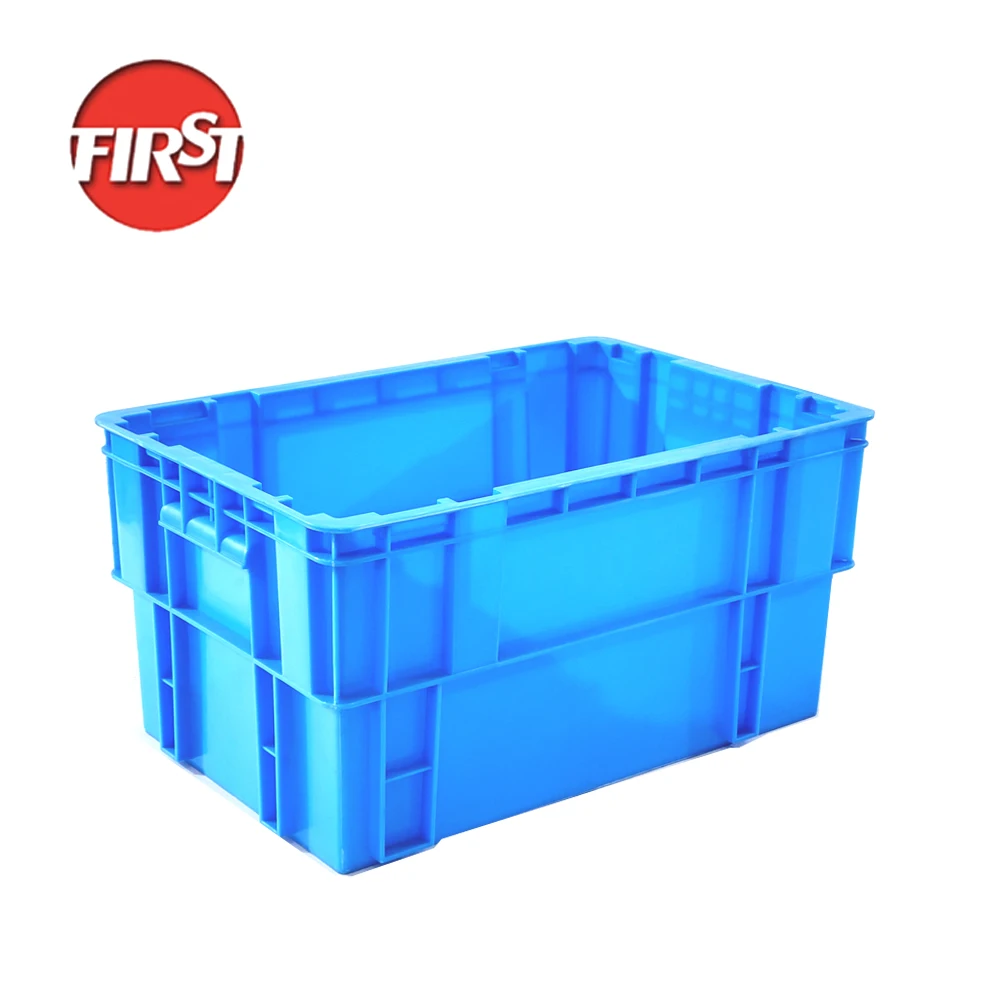 Heavy Duty Industry Plastic Nestable Box Turnover Crate  Plastic Crates