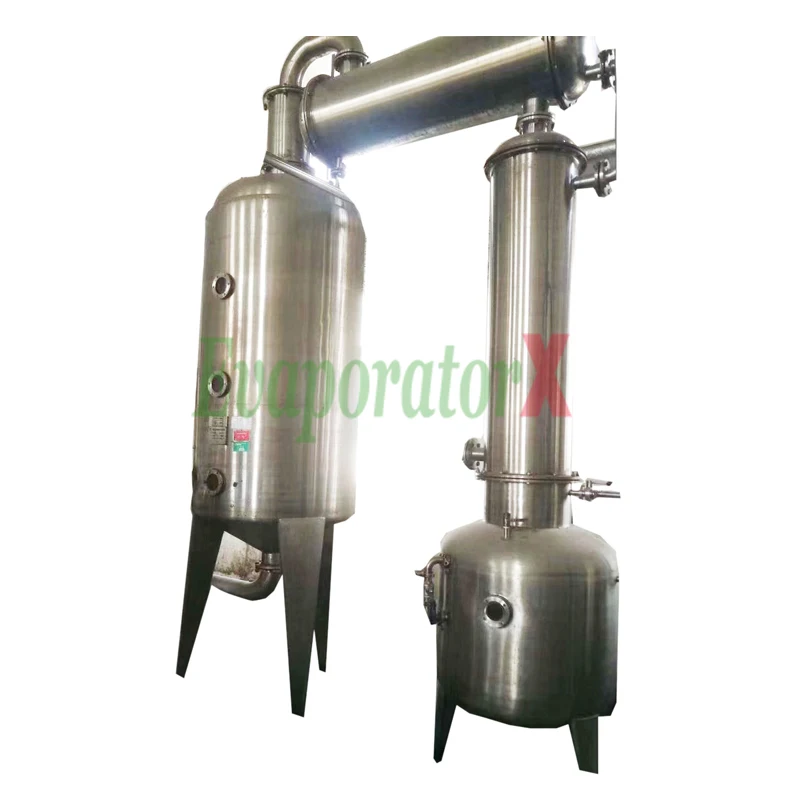 
Solvent Recovery 12 Month Warranty EvaporatorX External Circulation Evaporator 