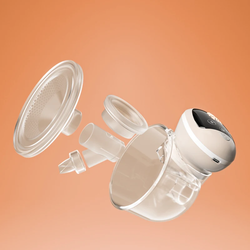 Touch Panel Wireless and Wholesale Electric Wearable OEM Breast Pump With LED Display Screen