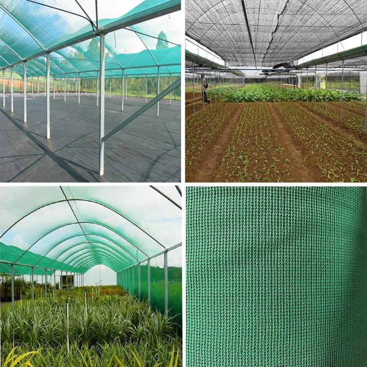 HDPE сельскохозяйственная затеняющая сетка сельскохозяйственные сети 3x50