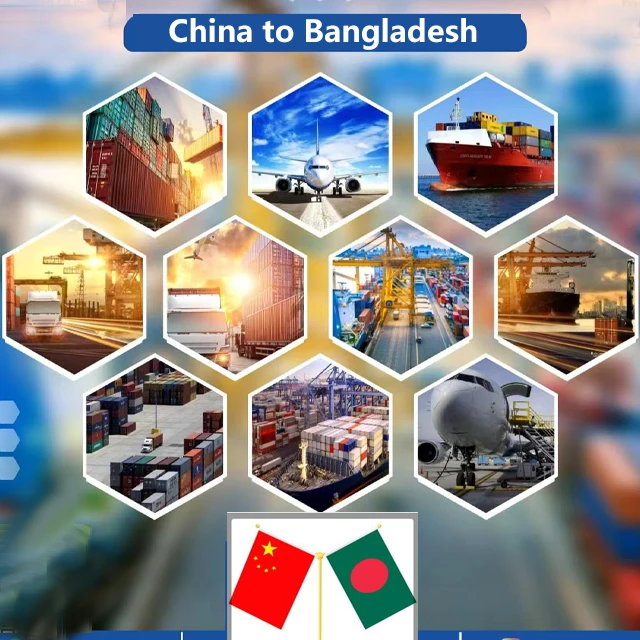 China to Bangladesh and Pakistan Door to Door Cargo Service By Air By Sea China Shipping Agent International Freight Forwarder