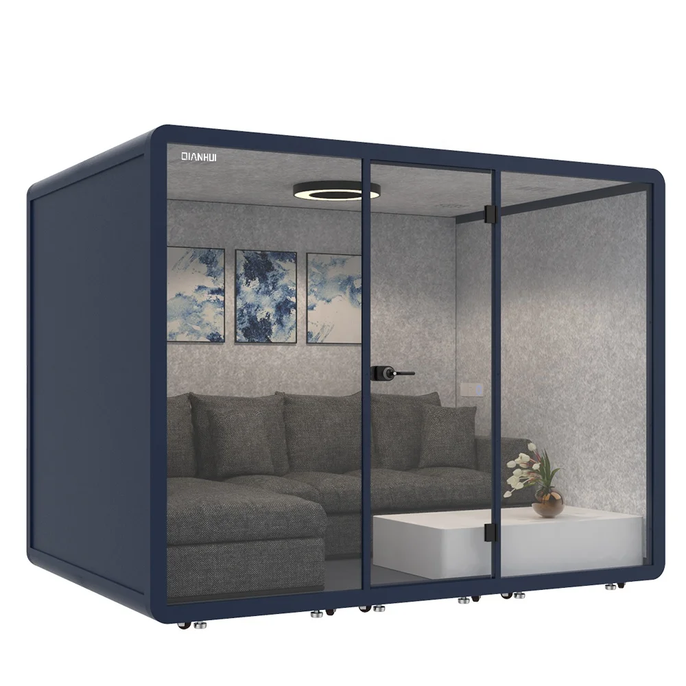 6.3 square meters recording pod High-end vibration damping acoustic phone booth soundproof musically booth meeting booth