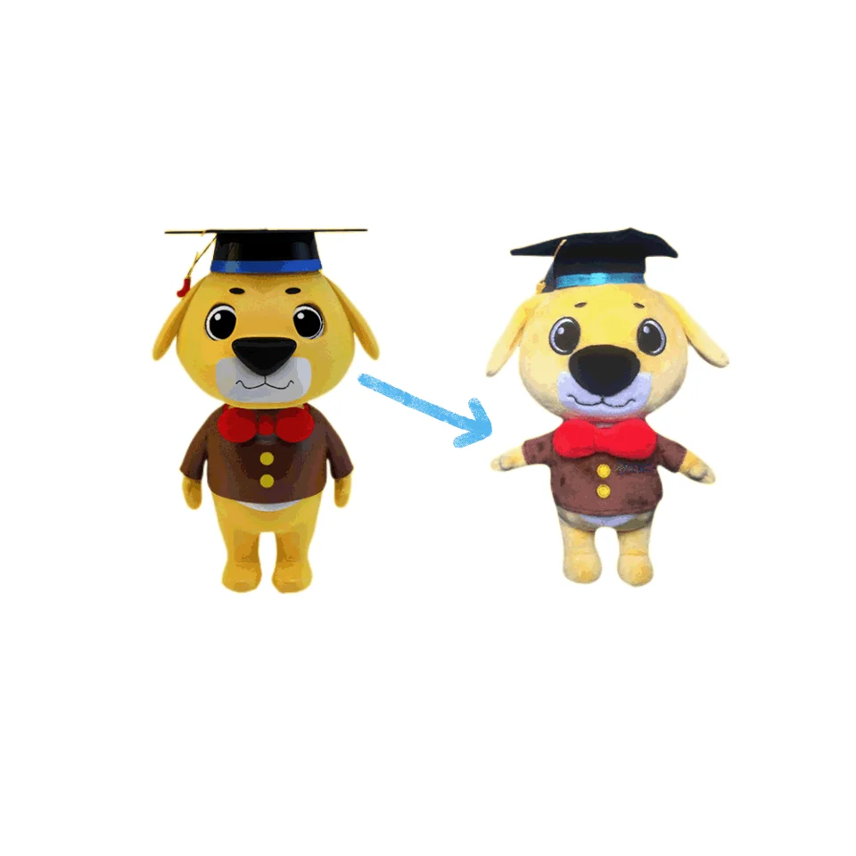 Professional customized factory stuffed Animal plush toy special custom creative design plush toy for fun lovely gift for kid