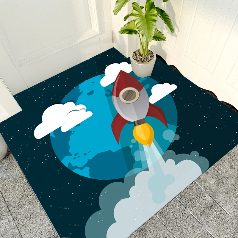 Заводские жаккардовые 3d коврики с мультяшным рисунком для спальни