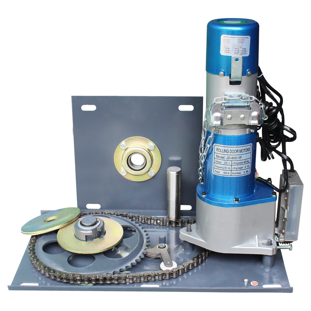 automatic door opener for shutter door