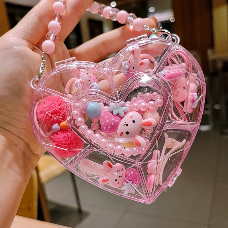 New DIY Children hair accessories girl jewelry set necklace as children party gift with party supplies