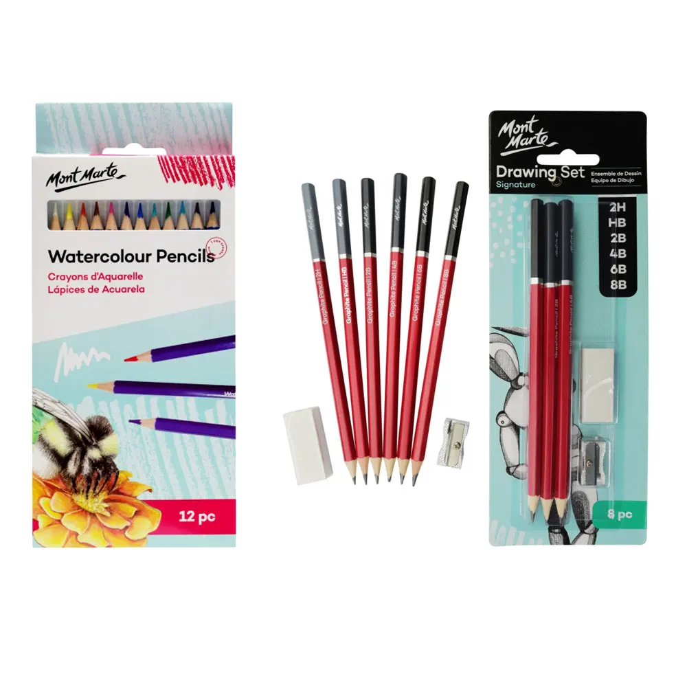 Mont Marte pencils sketch