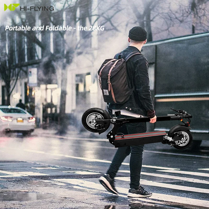 E-scooters 600W Motor 48V 12Ah Battery Folding 10inch Pneumatic Tire Big Scooter Big Scooter Electric Scooters