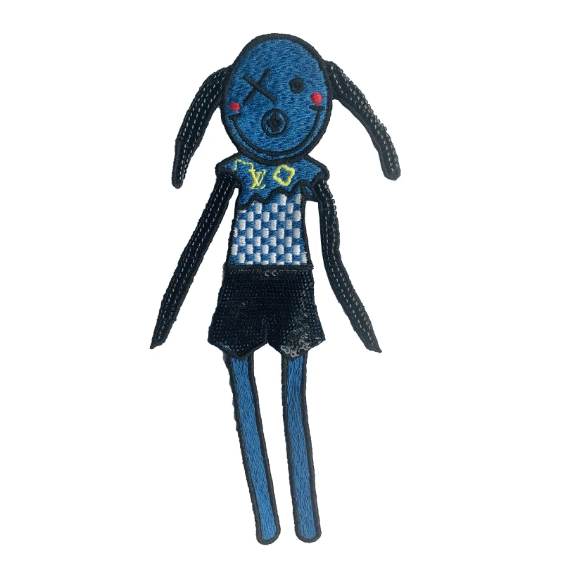 
Wholesale Custom iron on Patches Cartoon Anime Embroidered Badge Patch 