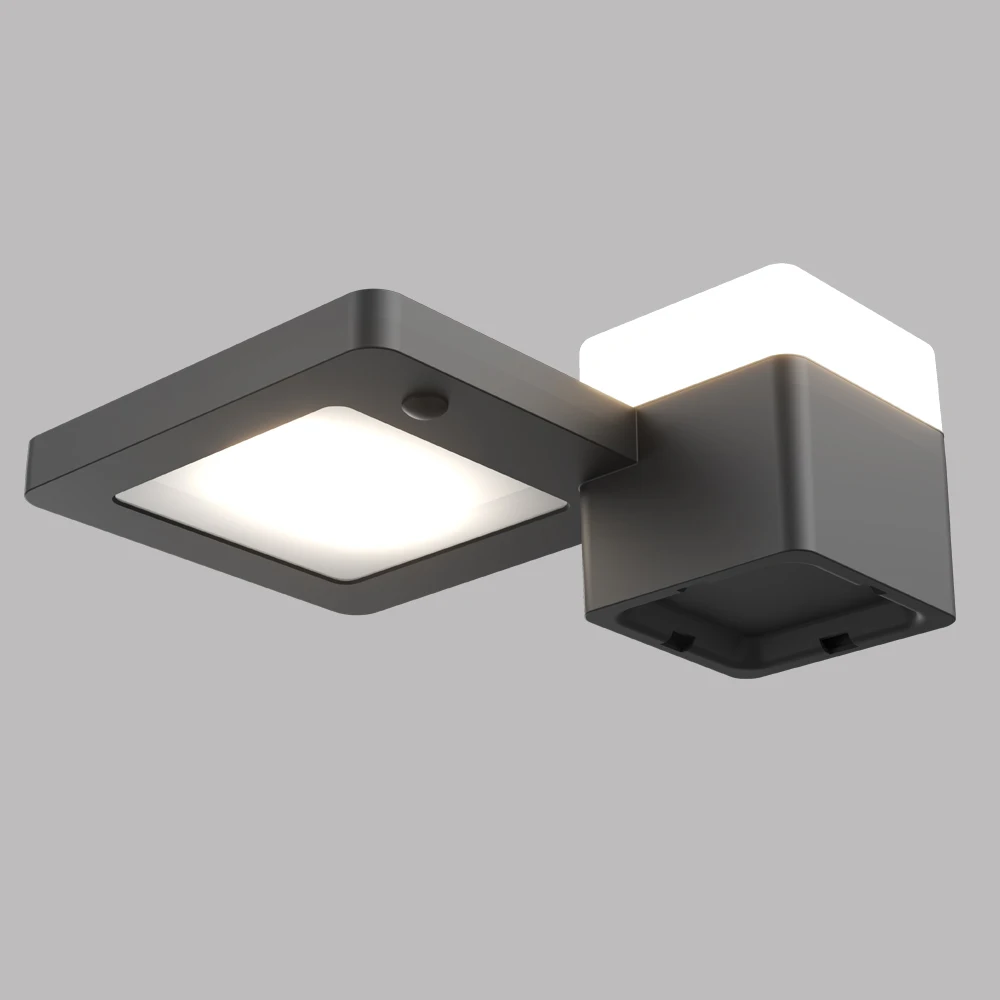 Led Wall Sensor Light Lamp Garden Solar Light Outdoor Led Lighting Lamp