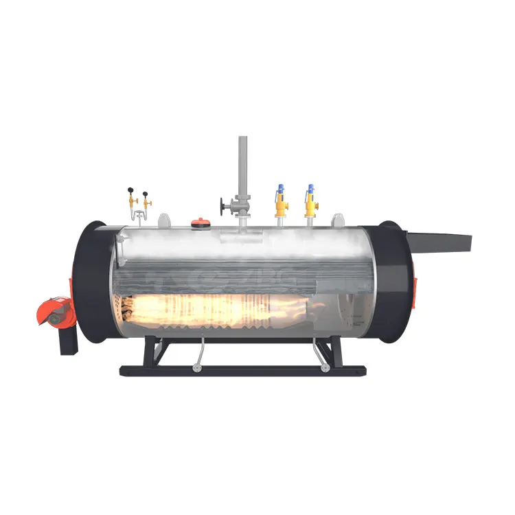 
2000 kg/hr Natural Gas Steam Boiler with ASME Used in Food Plant 